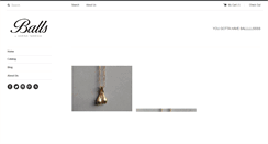 Desktop Screenshot of goldballz.com